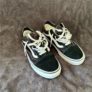 Vans Black and White Women's Sneakers